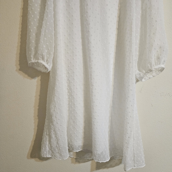 Calvin Klein Chiffon Overlay Dress NWOT - Picture 3 of 6